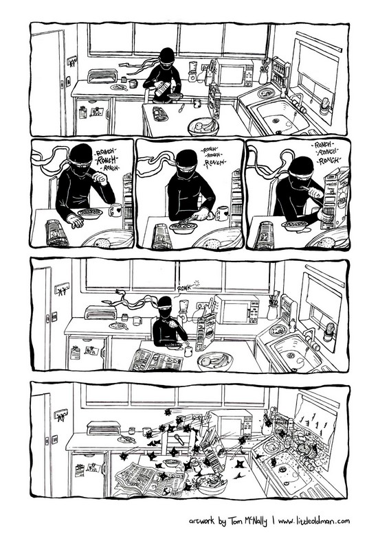 Soggy - A True Ninja Story by Tom McNally Page 1